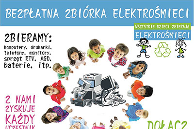 Akcja Ekologiczna „Wszystkie dzieci zbierają elektrośmieci” w Punkcie Przedszkolnym w Kopinie