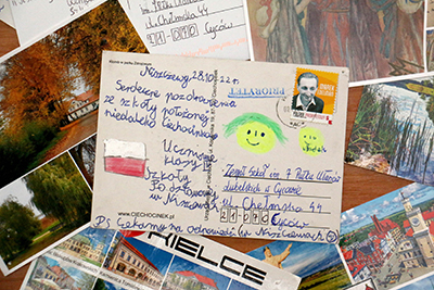 „JESTEŚMY POLSKĄ” - akcja wymiany kartek pocztowych między szkołami z całej Polski