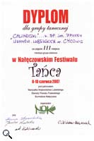 Nałęczowski Festiwal Tańca 2007