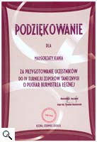 IV Turniej Zespołów Tanecznych o Puchar Burmistrza Łęcznej