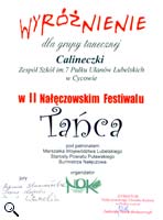 II Nałęczowski Festiwal Tańca