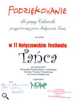 II Nałęczowski Festiwal Tańca