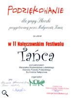 II Nałęczowski Festiwal Tańca