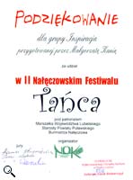 II Nałęczowski Festiwal Tańca