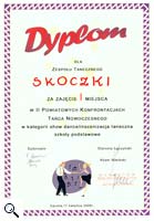 II Powiatowe konfrontacje tańca nowoczesnego w kategorii Disco Freestyle - Łęczna 2008