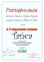 II Nałęczowski Festiwal Tańca
