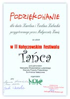 II Nałęczowski Festiwal Tańca