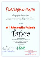 II Nałęczowski Festiwal Tańca