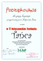 II Nałęczowski Festiwal Tańca