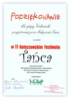 II Nałęczowski Festiwal Tańca