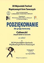 Zespoły Taneczne 2010/2011