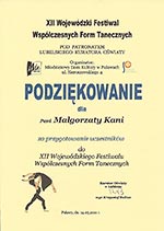 Zespoły Taneczne 2010/2011