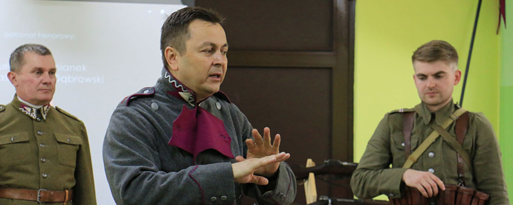 „Dzieje i tradycje 7 Pułku Ułanów Lubelskich” – lekcja historii z przedstawicielami Towarzystwa Pamięci 7 Pułku Ułanów Lubelskich z Mińska Mazowieckiego