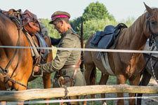 „CYCÓW 1920” Inscenizacja bitwy 7 Pułku Ułanów Lubelskich z bolszewikami pod Cycowem