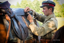 „CYCÓW 1920” Inscenizacja bitwy 7 Pułku Ułanów Lubelskich z bolszewikami pod Cycowem