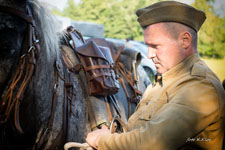 „CYCÓW 1920” Inscenizacja bitwy 7 Pułku Ułanów Lubelskich z bolszewikami pod Cycowem