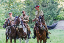 „CYCÓW 1920” Inscenizacja bitwy 7 Pułku Ułanów Lubelskich z bolszewikami pod Cycowem