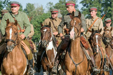 „CYCÓW 1920” Inscenizacja bitwy 7 Pułku Ułanów Lubelskich z bolszewikami pod Cycowem