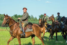 „CYCÓW 1920” Inscenizacja bitwy 7 Pułku Ułanów Lubelskich z bolszewikami pod Cycowem