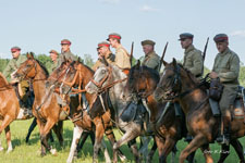 „CYCÓW 1920” Inscenizacja bitwy 7 Pułku Ułanów Lubelskich z bolszewikami pod Cycowem