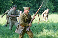 „CYCÓW 1920” Inscenizacja bitwy 7 Pułku Ułanów Lubelskich z bolszewikami pod Cycowem
