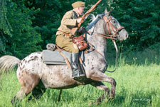 „CYCÓW 1920” Inscenizacja bitwy 7 Pułku Ułanów Lubelskich z bolszewikami pod Cycowem