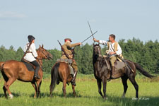 „CYCÓW 1920” Inscenizacja bitwy 7 Pułku Ułanów Lubelskich z bolszewikami pod Cycowem