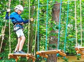 PÓŁKOLONIE 2023 „Wakacje z INICJATYWĄ” – Park linowy w Jedlance