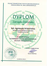 Obchody jubileuszu 10-lecia działalności Wojskowego Koła PTTK przy Klubie 25 BKPow – wyróżnienia dla INICJATYWY