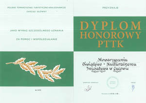 Obchody jubileuszu 10-lecia działalności Wojskowego Koła PTTK przy Klubie 25 BKPow – wyróżnienia dla INICJATYWY