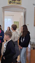 Lekcja historii  w Muzeum 7 Pułku Ułanów Lubelskich w Mińsku Mazowieckim dla uczestników projektu ph. „18 opowieści o Cycowie”