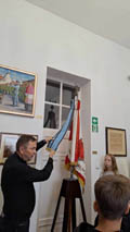 Lekcja historii  w Muzeum 7 Pułku Ułanów Lubelskich w Mińsku Mazowieckim dla uczestników projektu ph. „18 opowieści o Cycowie”