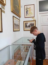 Lekcja historii  w Muzeum 7 Pułku Ułanów Lubelskich w Mińsku Mazowieckim dla uczestników projektu ph. „18 opowieści o Cycowie”