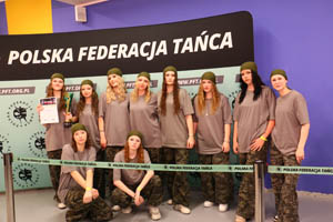 KICK SQUAD i KIDDOS nagrodzeni w turnieju o „Puchar w tańcu sportowym 2025” w Warszawie