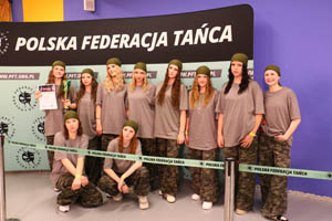 KICK SQUAD i KIDDOS nagrodzeni w turnieju o „Puchar w tańcu sportowym 2025” w Warszawie