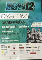 Świetny występ KICK SQUAD w prestiżowym turnieju tanecznym „1000 Lakes Dance Cup”!