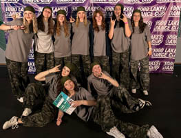 Świetny występ KICK SQUAD w prestiżowym turnieju tanecznym „1000 Lakes Dance Cup”!