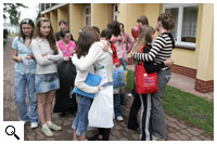 Wizyta Młodzieży z Ukrainy - Pożegnanie