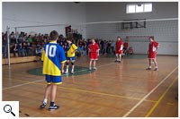 Zawody Powiatowe w Piłce Siatkowej chłopców Gimnazjum - Spiczyn