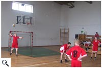 Zawody Powiatowe w Piłce Siatkowej chłopców Gimnazjum - Spiczyn
