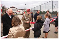 Uroczyste otwarcie kompleksu boisk sportowych ORLIK 2012