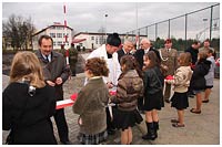 Uroczyste otwarcie kompleksu boisk sportowych ORLIK 2012