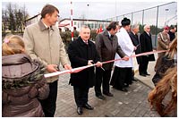 Uroczyste otwarcie kompleksu boisk sportowych ORLIK 2012