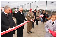 Uroczyste otwarcie kompleksu boisk sportowych ORLIK 2012