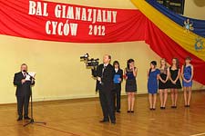 Bal Gimnazjalny w Zespole Szkół w Cycowie 2012