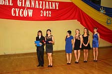 Bal Gimnazjalny w Zespole Szkół w Cycowie 2012