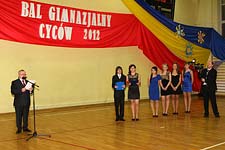 Bal Gimnazjalny w Zespole Szkół w Cycowie 2012
