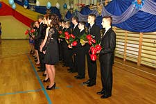 Bal Gimnazjalny w Zespole Szkół w Cycowie 2012