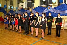 Bal Gimnazjalny w Zespole Szkół w Cycowie 2012
