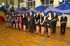 Bal Gimnazjalny w Zespole Szkół w Cycowie 2012